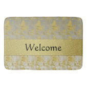 Goldmuster Badematte (Vorderseite)