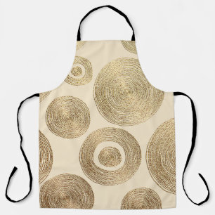 Goldmuster: glänzendes abstraktes Luxus-Design Schürze