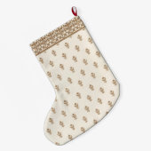 Goldmuster Großer Weihnachtsstrumpf (Rückseite (Hängend))