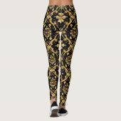 Goldmuster Leggings (Rückseite)