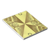 Goldmuster Notizblock (angewinkelt)