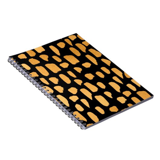 Goldmuster Notizblock (Rechte Seite)