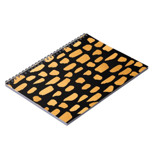 Goldmuster Notizblock (Linke Seite)