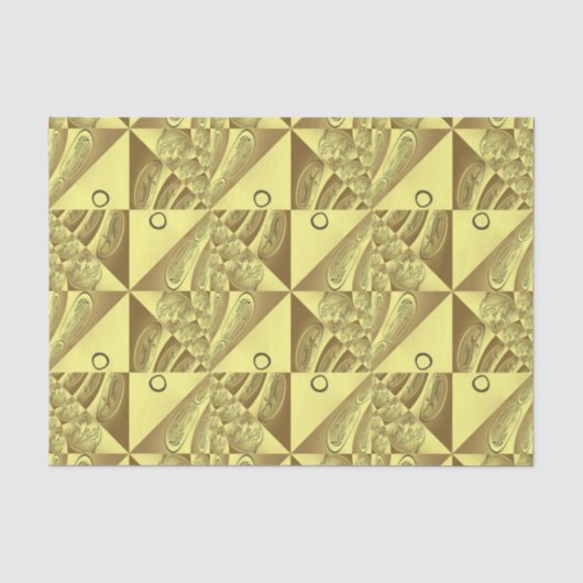 Goldmuster Seidenpapier (Vorderseite)