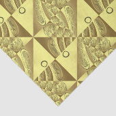 Goldmuster Seidenpapier (Ausschnitt)
