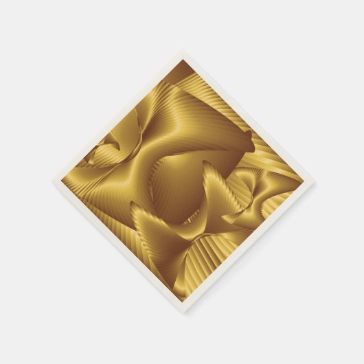 Goldmuster Serviette (Ecke)