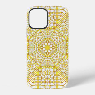 Goldmustertextur mit goldenen Mosaiken in der By iPhone 12 Hülle