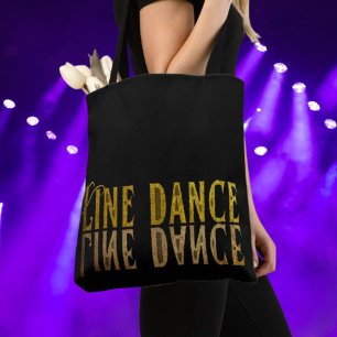 Goldname des Line Dance Princess Tasche
