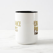 Goldname des Line Dance Princess Zweifarbige Tasse (Mittel)