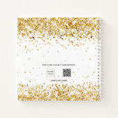 Goldname Notizblock (Rückseite)