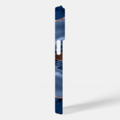 Goldnamensskript der Rose Blauer Marmor Case-Mate iPhone Hülle (Rückseite / Rechts)