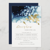 GOLDNAVY UNTERWASSER-FISCHKUPPELDUSCHE EINLADEN DANKESKARTE (Vorne/Hinten)