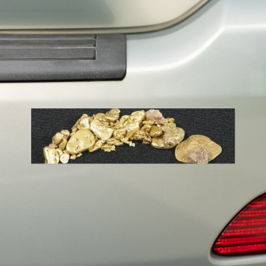 Goldnuggets Autoaufkleber (Auf Auto)