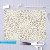GoldOmbre Leopard-Druck Seidenpapier (Handwerk)