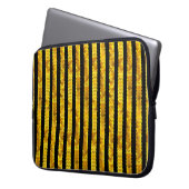 Goldpailletten-Muster Laptopschutzhülle (Vorderseite Links)