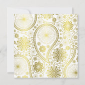 Goldpaisley-Muster (Rückseite)