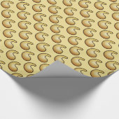 Goldpaisley-Muster Geschenkpapier (Ecke)