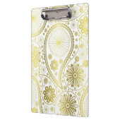 Goldpaisley-Muster Klemmbrett (Links)