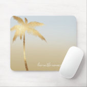 Goldpalm Tree Ombre Mousepad (Mit Mouse)