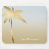 Goldpalm Tree Ombre Mousepad (Vorne)