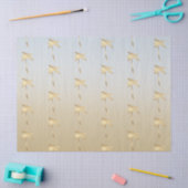 Goldpalm Tree Ombre Seidenpapier (Basteln)