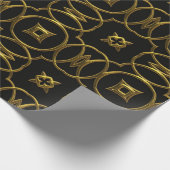 Goldpapier Geschenkpapier (Ecke)