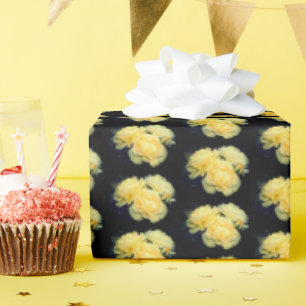 Goldpapier-Rose Geschenkpapier