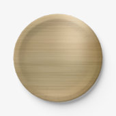 Goldparty Pappteller (Vorderseite)