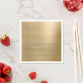 Goldparty Serviette (Beispiel)