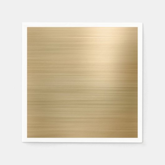 Goldparty Serviette (Vorderseite)