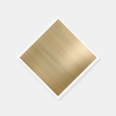 Goldparty Serviette (Ecke)