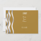 GoldParty VIP-Einladung Einladung (Rückseite)