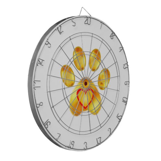 Goldpaw Dartscheibe (Vorderseite Links)