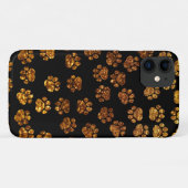 Goldpaws, Glitzer Paws, Gold-Glitzer, Hundebahnen Case-Mate iPhone Hülle (Rückseite (Horizontal))