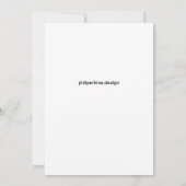 Goldperle Dankeskarte (Rückseite)