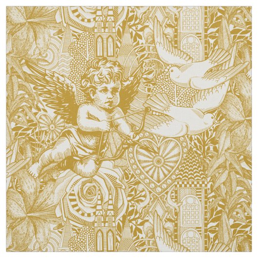 Goldperle Stoff (Muster)