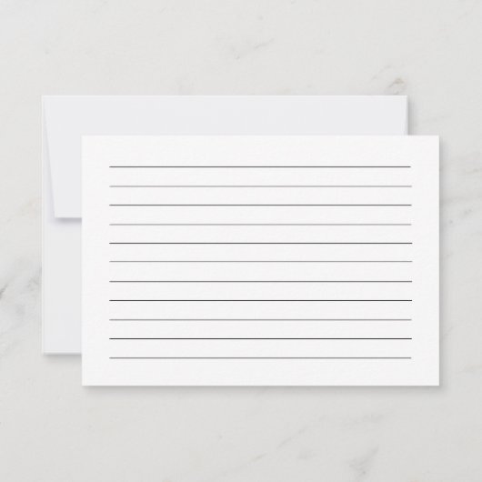 Goldperlen und Prosecco Brautparty Rezept-Karte Einladung (Rückseite)