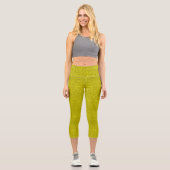 Goldperspektive Capri Leggings (Vorderseite)