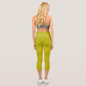 Goldperspektive Capri Leggings (Rückseite)