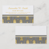 Goldpfeil-berufliche Geschäfts-Karte Visitenkarte (Vorne/Hinten)