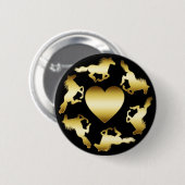 GOLDpferdering Button (Vorne & Hinten)