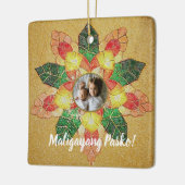 Goldphilippinische mündliche Art, Philippinen Keramikornament (Links)