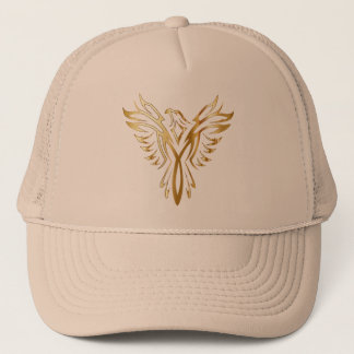 Goldphoenix-Aufstiege Truckerkappe