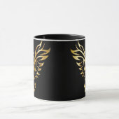 Goldphoenix-Kaffee-Tasse Tasse (Zentrum)