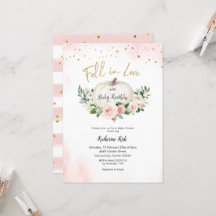 Goldpinken Pumpkin Fall in Liebe Kinderdusche