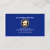 Goldpipes Creative Plumber Signage Visitenkarte (Rückseite)