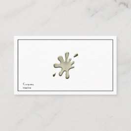 Goldplash Visitenkarte