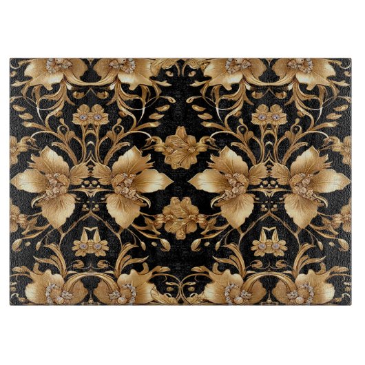 Goldplatine Schneidebrett (Vorderseite)