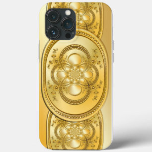 Goldplatte iPhone 13 Pro Max Hülle