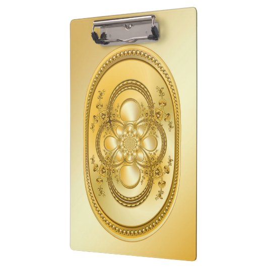 Goldplatte Klemmbrett (Links)